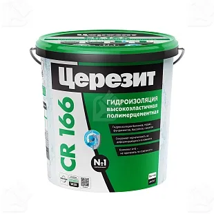 Состав гидроизоляционный двухкомпонентный Церезит CR 166 компоненты А и Б 16 кг