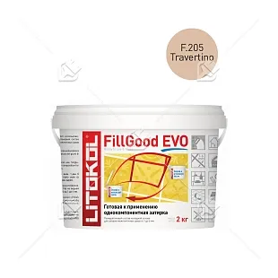 Затирка полиуретановая Litokol FillGood EVO F.205 травертино 2 кг