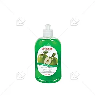 Мыло жидкое "Зеленое яблоко", пуш-пул, 500мл