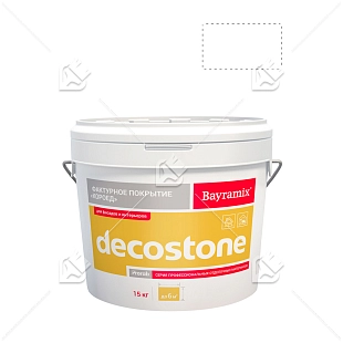 Bayramix DECOSTONE короед декоративное покрытие с добавлением мелкого наполнителя в трёх фракциях 15 кг