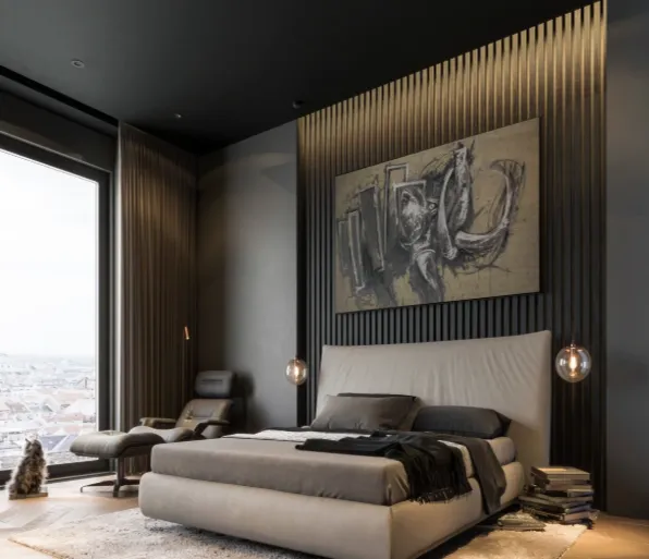 Темные оттенки и черный цвет - использование в интерьерах Темные тона и черный цвет в интерьере