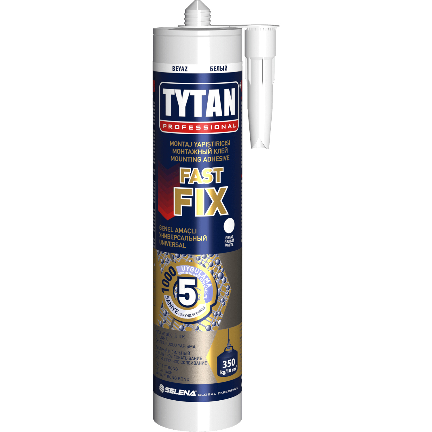 Клей гибридный монтажный  TYTAN Professional FAST Fix белый 290 мл 