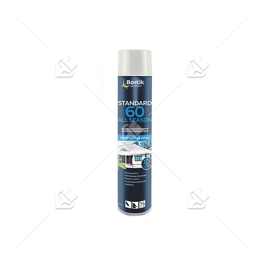 Пена стандартная Bostik Standard 60 750 мл. выход 60 л.