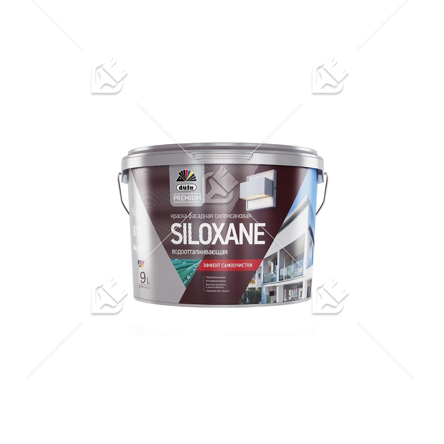 Краска фасадная акрил-силоксановая Dufa Premium Siloxane база 1 9 л.