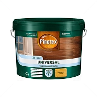 Pinotex Universal 2 в 1 универсальная пропитка для древесины Карельская сосна 9 л