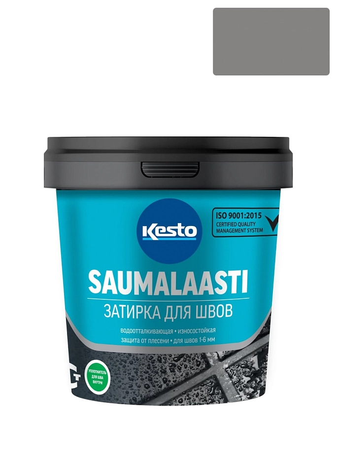 Затирка для швов Kesto Saumalaasti 44 темно-серая 1 кг