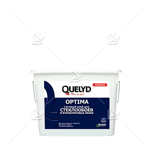 Клей для стеклообоев и флизелиновых обоев Quelyd Optima 5 кг.