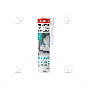 Герметик санитарный силиконовый Litokol Litosil белый 280 мл