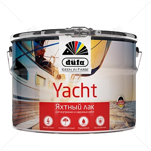 Dufa Лак YACHT яхтный полуматовый 10л