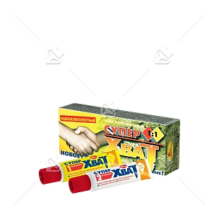 Клей эпоксидный Новбытхим Супер-Хват 45 мл. 2 шт.