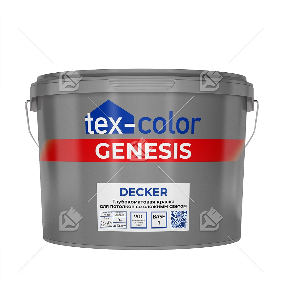"Tex-Сolor" ВД краска Genesis Decker база1  9л