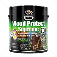 Пропитка декоративная для защиты древесины Dufa Wood Protect Supreme тиковое дерево 2,5 л
