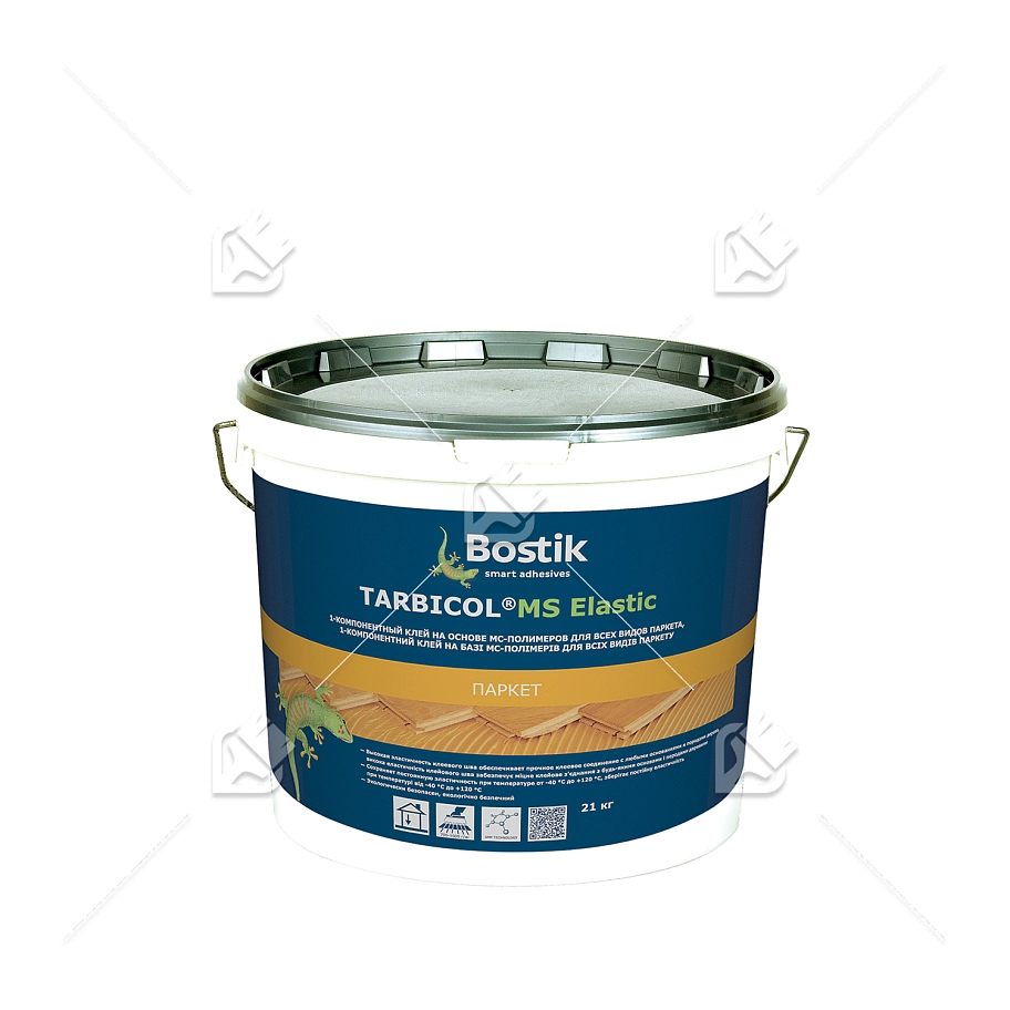 Клей для паркета полимерный Bostik Ms Elastic 21 кг.