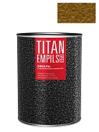 Эмаль для металлических поверхностей Ореол Титан молотковая медная 0,8 кг.