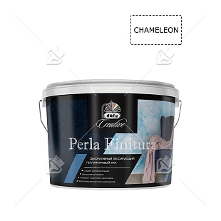 Лак декоративный акриловый лессирующий Dufa Creative Perla Finitura перламутровый база CHAMELEON 2,5 л. 