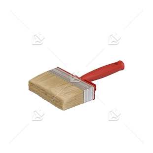 Макловица Handmaler смешанная щетина пластиковая ручка 120х30 мм.