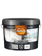 Краска для деревянных фасадов акриловая Pinotex Extreme One база BC полуматовая 8,5 л.