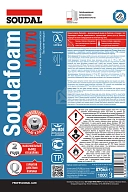 Пена профессиональная Soudal Soudafoam Maxi 870 мл. выход 70 л.