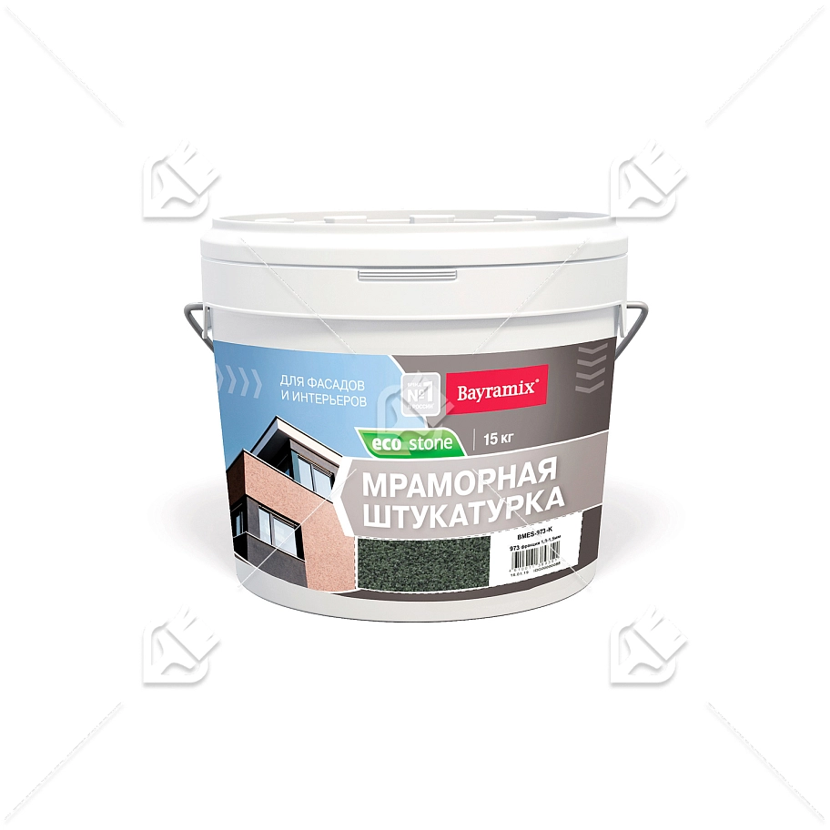 Штукатурка декоративная мраморная Bayramix Ecostone 973-K 15 кг