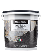 Покрытие декоративное NovaTech Art Beton 8 кг