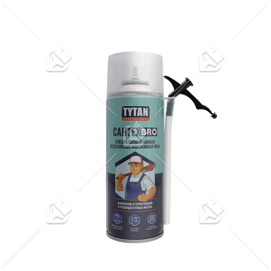 Пена стандартная Tytan Professional САНТЕХBRO всесезонная 500 мл