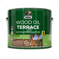 Масло деревозащитное для террас и садовой мебели Dufa Wood Oil Terrace палисандр 9л