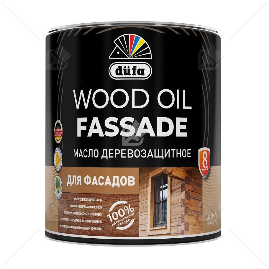 Масло деревозащитное для фасадов Dufa Wood Oil Fassade палисандр 2 л.