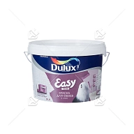 Краска для стен и обоев водно-дисперсионная Dulux Easy матовая база BW 9 л