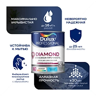 Краска для стен и потолков водно-дисперсионная Dulux Diamond Matt матовая база BC 9 л
