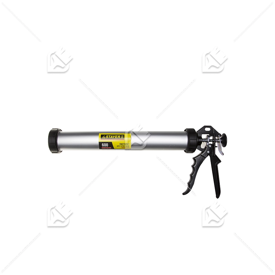 Пистолет для герметиков в тубах Stayer Profi закрытый металлический корпус 600 мл.