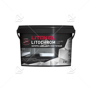Затирка полимерно-цементная Litokol Litochrom Luxary Evo LLE.110 стальной серый 2 кг