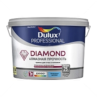 Краска для стен и потолков водно-дисперсионная Dulux Diamond Matt матовая база BC 9 л