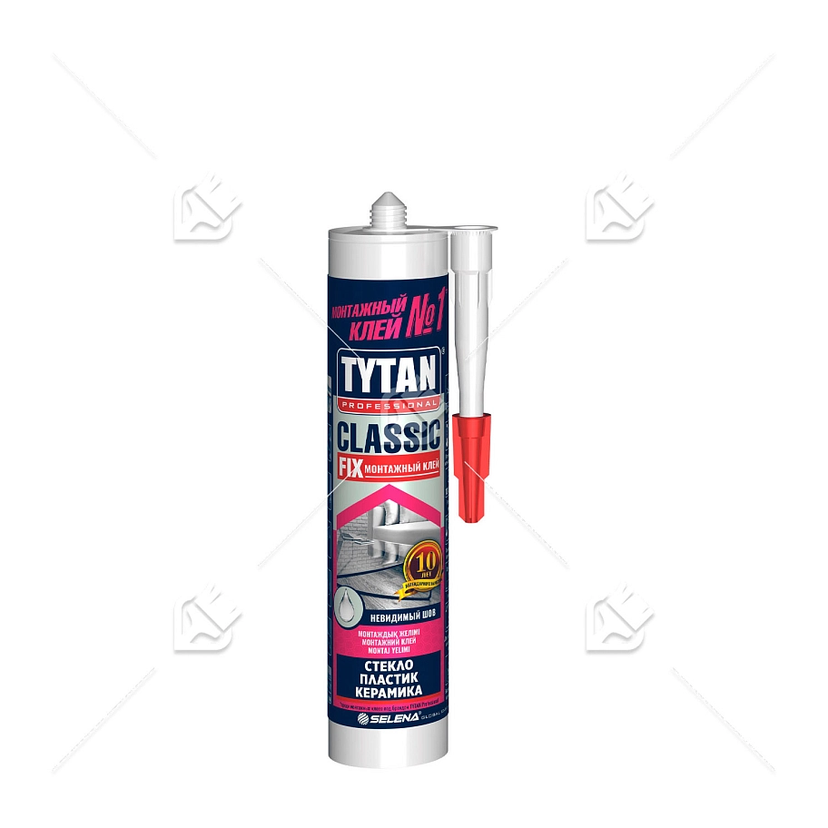 Клей монтажный универсальный Tytan Professionall Classic fix прозрачный 310 мл