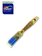 Кисть плоская Handmaler PRO BLUE искусственная щетина, буковая ручка 30 мм.