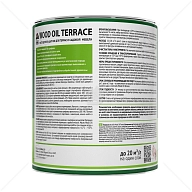 Масло деревозащитное для террас и садовой мебели Dufa Wood Oil Terrace бесцветный 0,8 л