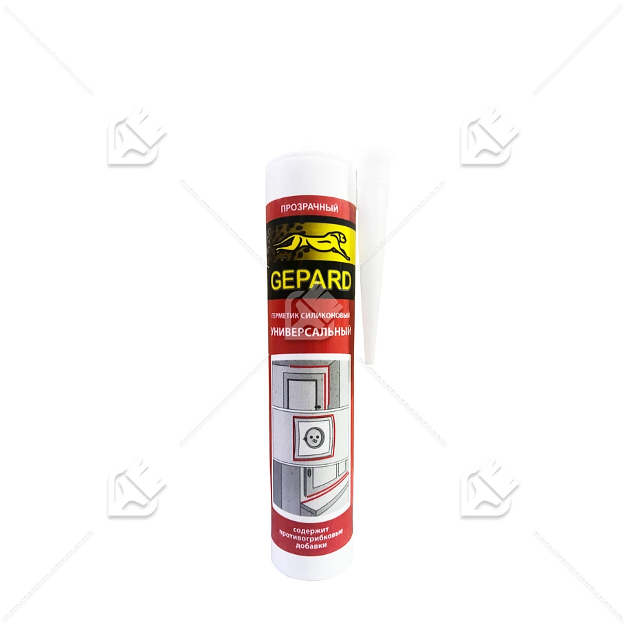 Герметик силиконовый универсальный Gepard CSS 664 бесцветный 280 мл.