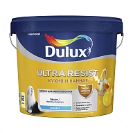 Краска для кухни и ванной латексная Dulux Ultra Resist матовая база BC 4,5 л.