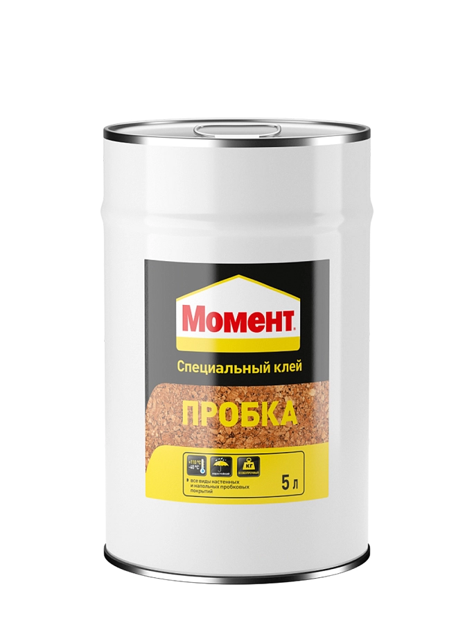 Клей для пробки контактный Момент Пробка 5 л