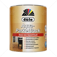Лак паркетный на водной основе Dufa Aqua-Parkettlack шелковисто-матовый 2 л
