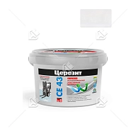 Затирка для широких швов от 5 до 40 мм Церезит CE 43 Super Strong дымчато-белая 2 кг