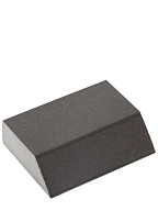 Губка шлифовальная четырехсторонняя угловая 100х68х42х26мм, Р120 Зубр "Мастер"