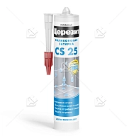 Герметик-затирка силиконовая противогрибковая Церезит CS 25 прозрачный 280 мл