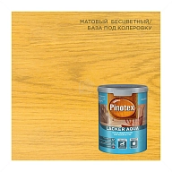 Лак для дерева на водной основе колеруемый Pinotex Lacker Aqua 10 матовый1 л.