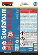 Пена профессиональная Soudal Soudafoam Professional 750 мл. выход 60 л.