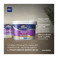 Краска для кухни и ванной латексная Dulux Professional Bindo 20 полуматовая база BW 9 л.
