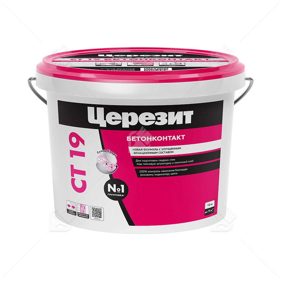 Грунт бетонконтакт Церезит СТ 19 морозостойкий 15 кг.