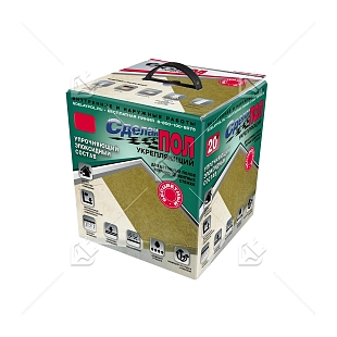 Состав для пола эпоксидный двухкомпонентный Сделай Пол Укрепляющий 20 кв.м.