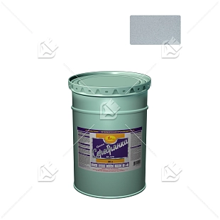 Краска по металлу Новбытхим БТ-177 серебрянка 20 л.