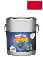 Грунт-эмаль 3 в 1 Технолюкс гладкая красная 5 кг