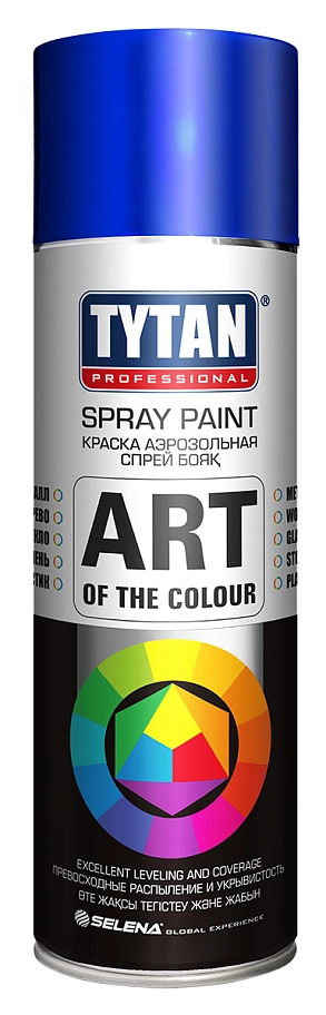 Краска универсальная аэрозольная акриловая Tytan Professional Art of the colour RAL 5002 ультрамарин  400 мл